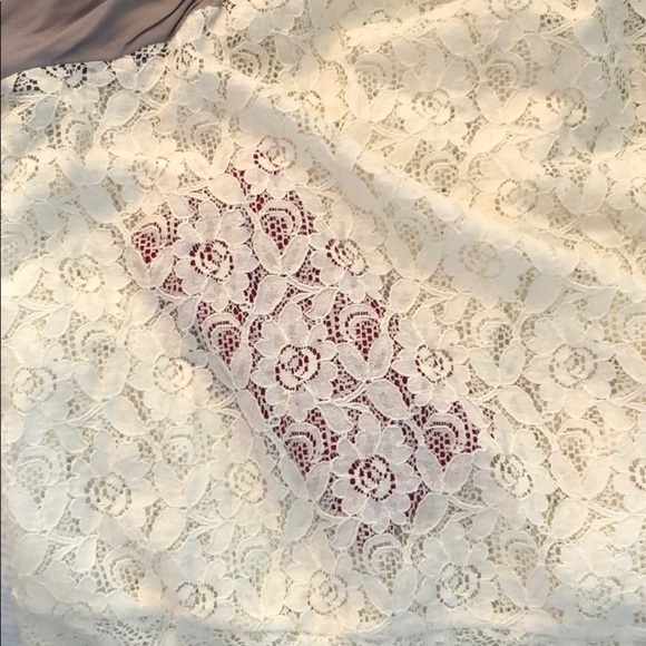 Anthropologie Mauve Lace Top - Picture 10 of 16